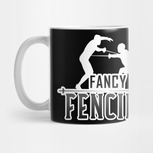 Fancy Fencing Mug